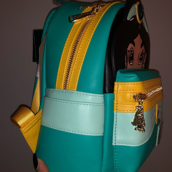 Loungefly Disney Princess Jasmine Cosplay Mini Backpack - Picture 7 of 9